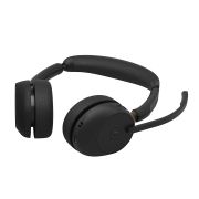 Image de Jabra Evolve3 65 Casque Sans fil Arceau Bureau/Centre d'appels USB Type-A Bluetooth Noir (36599-999-989)