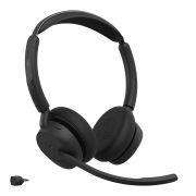 Image de Jabra Evolve3 45 Casque Sans fil Arceau Bureau/Centre d'appels USB Type-C Bluetooth Noir (34599-999-899)