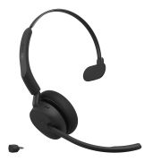 Image de Jabra Evolve3 45 Casque Sans fil Arceau Bureau/Centre d'appels USB Type-C Bluetooth Noir (34599-899-899)