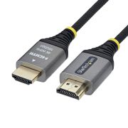 Image de StarTech.com câble HDMI HDMI Type A (Standard) Noir, Argent (HDMI2-FLEX-4K60-3M)