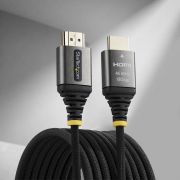 Image de StarTech.com câble HDMI HDMI Type A (Standard) Noir, Argent (HDMI2-FLEX-4K60-3M)