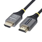 Image de StarTech.com câble HDMI HDMI Type A (Standard) Noir, Argent (HDMI2-FLEX-4K60-1M)