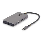 Image de StarTech.com station d'accueil Avec fil USB 3.2 Gen 2 (3.1 Gen 2) Type-C Gris (305B-USBC-MULTIPORT)