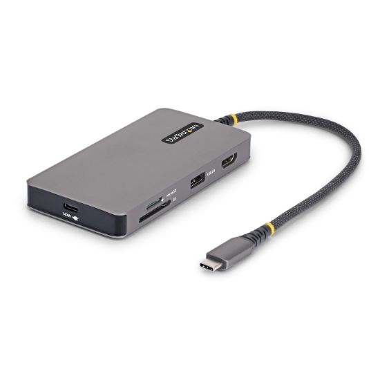 Image de StarTech.com station d'accueil Avec fil USB 3.2 Gen 2 (3.1 Gen 2) Type-C Gris (305B-USBC-MULTIPORT)