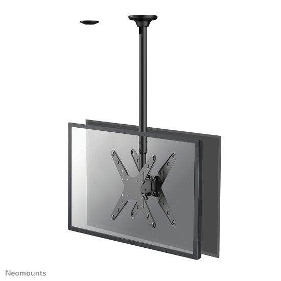 Image de Neomounts Support de plafond pour écran de 32-75" - h106-156 cm (FPMA-C340DBLACK)