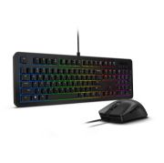 Image de Lenovo clavier Souris incluse Gaming USB Anglais américain Noir (GX31N91913)