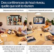 Image de HP Poly Barre de visioconférence USB Poly Studio V52 sans radio ni cordon d’alimentation TAA (A09DBAA)