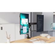 Image de Kensington Bras double écran SmartFit avec traverse et poignée (K58272WW)