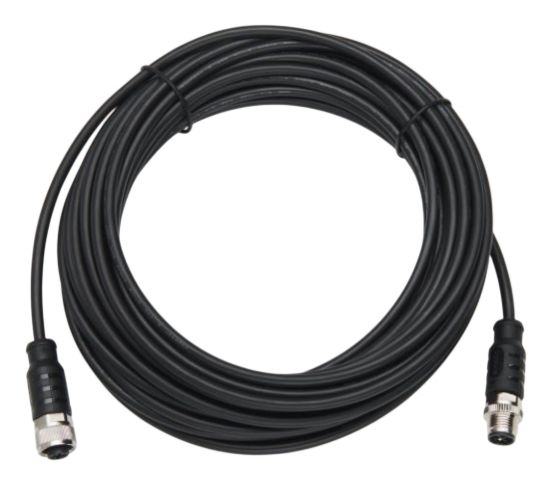 Image de Zebra câble électrique Noir 10 m M12 (CBL-PWRD100-M12M12)