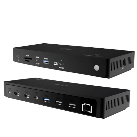 Image de i-tec Thunderbolt4 Triple Display Docking Station + Power Delivery 96W (TB4TRIPLEDOCKPDUK)