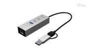 Image de i-tec USB-C/USB-A Metal HUB 3 (2x USB-C, 1x USB-A) Port + 2.5GLAN (CAMETALG325HUB)