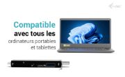 Image de i-tec USB-C/USB-A Dongle SD, TF and 2x USB (1x USB-A, 1x USB-C) (CADONGLEUSBSD)