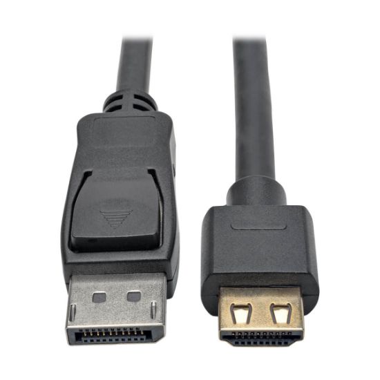 Image de Tripp Lite câble vidéo et adaptateur 4,6 m DISPLAYPORT HDMI Noir (P582-015-HD-V2A)