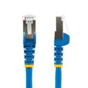 Image de StarTech.com Câble Ethernet CAT6a 7,5m - Low Smoke Zero Halogen (LSZH) - 10 Gigabit 500MHz 100W PoE RJ45 S/FTP Cordon de Raccordement Réseau Snagless Bleu avec Décha ... (NLBL-750-CAT6A-PATCH)
