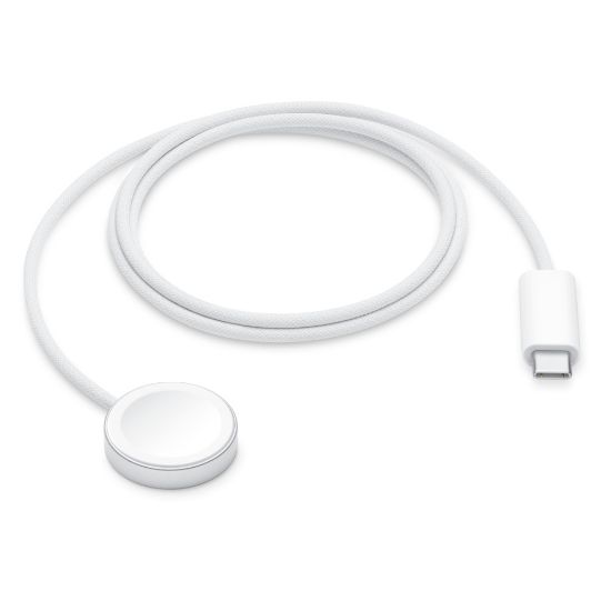 Image de Apple Câble de charge rapide magnétique vers USB-C pour Watch (1 m) Chargeur - Blanc (MT0H3ZM/A)