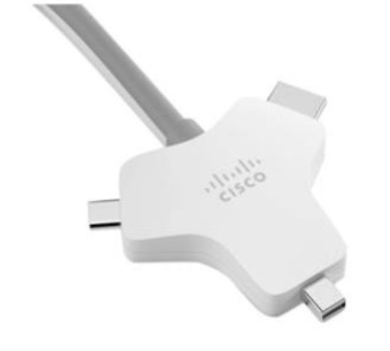 Image de Cisco Multi-head Cable, 4K, 2.5 meters, spare - Argent (CAB-HDMI-MUL4K-2M=)