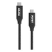 Image de Port Designs USB-C 3.2, 20 Gbps, PD 100W, 2m Câble USB - Noir (900057)