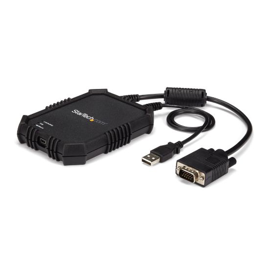Image de StarTech.com Adaptateur crash cart pour PC portable avec boîtier durable - Console KVM USB avec transfert de fichier et acquisition vidéo (NOTECONS02X)