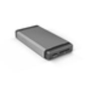 Image de SanDisk SD/microSD, USB Type-C, 5 Gbps Lecteur de carte mémoire - Noir, argent (SDPR5A8-0000-GBAND)
