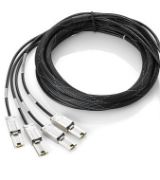 Image de HP E External 4.0m (13ft) Mini-SAS HD 4x to Mini-SAS HD 4x Cable Accessoire de racks (716199-B21)