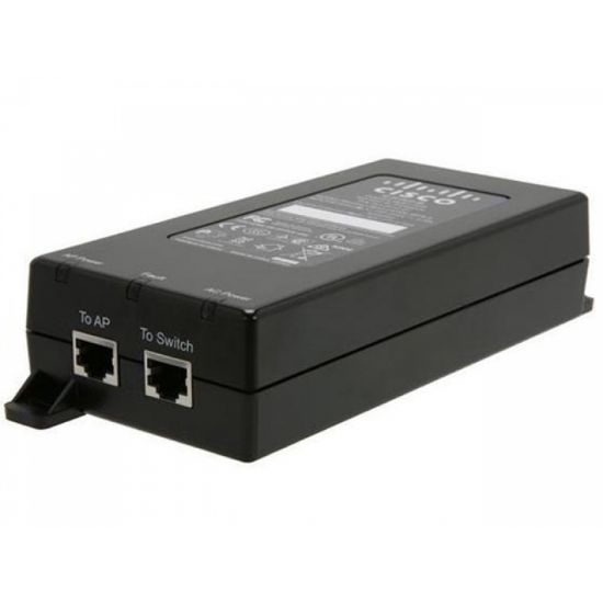 Image de Cisco Power injector Adaptateur et injecteur PoE - Noir (AIR-PWRINJ6-RF)
