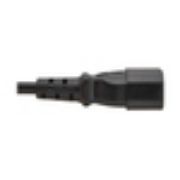 Image de Eaton 1 m, C13 to C14, 10A, 250V, H05VV-F, PVC, Black Cordon d'alimentation - Noir (P004-01M-EU)