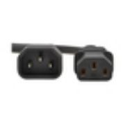 Image de Eaton 1 m, C13 to C14, 10A, 250V, H05VV-F, PVC, Black Cordon d'alimentation - Noir (P004-01M-EU)