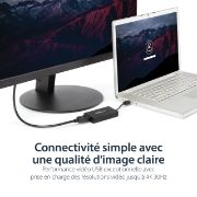 Image de StarTech.com Adaptateur USB 3.0 vers DisplaPort - 4K 30Hz Ultra HD - Certifié DisplayLink - Convertisseur USB Type-A vers DP pour Moniteur - Vidéo Externe et Carte Graphique - ... (USB32DP4K)