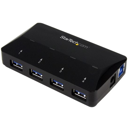 Image de StarTech.com Hub USB 3.0 à 4 ports plus port dédié à la charge de 2,4 A - 5Gbps (ST53004U1C)