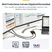 Image de StarTech.com Adaptateur USB 3.0 vers Dual HDMI - 2x1080p / 1x4K 30Hz - Carte Graphique/Vidéo Externe - Adaptateur d'Affichage Double Écran USB Type-A vers HDMI - Uniquement Wind ... (USB32HD2)