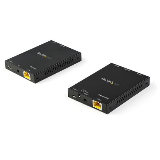 Image de StarTech.com Adaptateur HDMI sur Ethernet - Prolongateur vidéo HDMI 4K 60 Hz vers câble Cat6 (ST121HD20V)