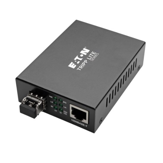 Image de Tripp Lite convertisseur de support réseau 1000 Mbit/s 850 nm Noir (N785-INT-LC-MM)