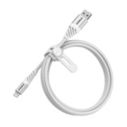 Image de OtterBox Premium Cable USB A-Lightning 1M, Cloud Sky White - Blanc (78-52640)