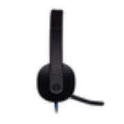 Image de Logitech H540 USB Computer Headset Avec un son haute définition et des commandes sur l'oreillette (981-000480)