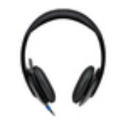 Image de Logitech H540 USB Computer Headset Avec un son haute définition et des commandes sur l'oreillette (981-000480)
