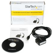Image de StarTech.com Câble adaptateur FTDI USB vers série RS232 1 port avec isolation optique (ICUSB2321FIS)