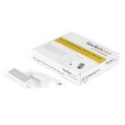 Image de StarTech.com Adaptateur réseau USB-C vers RJ45 Gigabit Ethernet - M/F - Argent (US1GC30A)