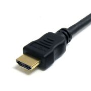 Image de StarTech.com Câble HDMI 1m - Câble HDMI Haut Débit 4K avec Ethernet - Cordon HDMI UHD 4K 30Hz - Bande Passante 10.2 Gbps - Câble Vidéo/Affichage HDMI 1.4 M/M 28AWG - HDCP 1.4 - ... (HDMM1MHS)