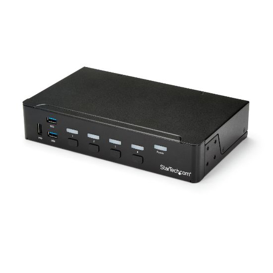 Image de StarTech.com Switch KVM USB HDMI à 4 ports avec hub USB 3.0 intégré - 1080p (SV431HDU3A2)