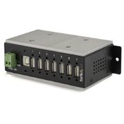 Image de StarTech.com Multiprise USB 2.0 industrielle à 7 ports avec protection électrostatique (ESD) 15 kV (HB20A7AME)