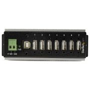 Image de StarTech.com Multiprise USB 2.0 industrielle à 7 ports avec protection électrostatique (ESD) 15 kV (HB20A7AME)