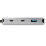 Image de StarTech.com Hub USB-C 4 Ports - 2x USB-A et 2x USB-C - Hub SuperSpeed 10Gbps USB Type-C 3.2 Gen 2 - Alimentation Bus USB - Adaptateur USB-C vers USB - Aluminium - Câble 25 cm (HB31C2A2CB)