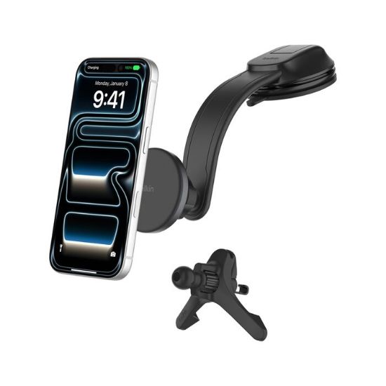 Image de Belkin BoostCharge Supports - Noir (WIC012HQBK)