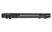 Image de QNAP commutateur réseau Géré L2 2.5G Ethernet (100/1000/2500) 1U Noir (QSW-M2130-4C2S24T)