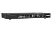 Image de QNAP commutateur réseau Géré L2 2.5G Ethernet (100/1000/2500) 1U Noir (QSW-M2130-4C2S24T)
