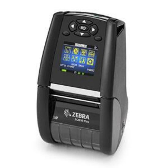 Image de Zebra ZQ610 imprimante pour étiquettes Thermique directe 203 x 203 DPI 115 mm/sec Avec fil &sans fil Bluetooth (ZQ61-AUFAE14-00)