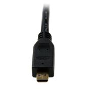 Image de StarTech.com Câble HDMI haute vitesse avec Ethernet 1 m - HDMI vers HDMI Micro - M/M (HDADMM1M)