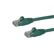 Image de StarTech.com Câble réseau Cat6 Gigabit UTP sans crochet de 2m - Cordon Ethernet RJ45 anti-accroc - M/M - Vert (N6PATC2MGN)