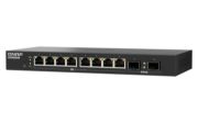 Image de QNAP commutateur réseau Géré Bureau Noir (QSW-L2110-2S8T)