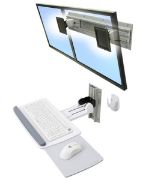 Image de Ergotron Support mural Neo-Flex pour clavier Kit de montage - Blanc (45-403-062)